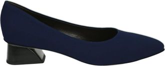 Brunate Blauwe Effen Pumps met G Breedte - Dames - Pumps - Blauw - 40 1/2 EU - Leer - Schoenen