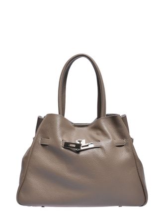 Anna Luchini Beige Rundleer Tas