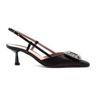 Roberto Festa Milano Pumps, female, Black, Size: 11 US Julien Slingback Pumps