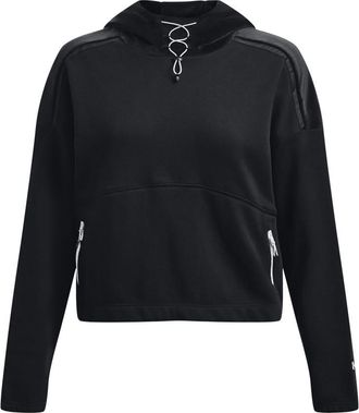 Under Armour Dames/Dames Journey Fleece Hoodie (Zwart)