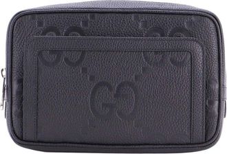 Gucci Belt Bag Jumbo Gg Embossed Small (Authentic Pre-Loved)