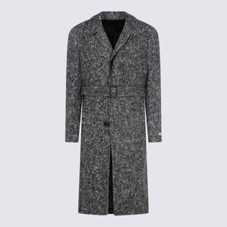 Canali Grey Wool Coat