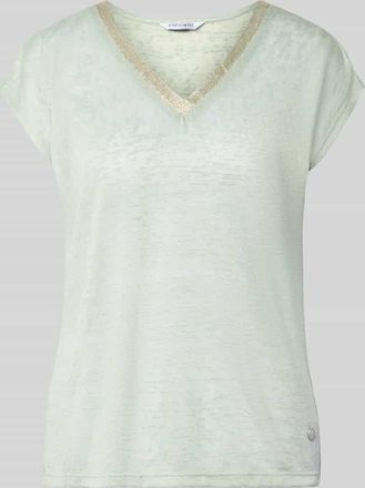 Zabaione T-Shirt aus Viskose-Mix Modell Sa44ylor in Lind, Gr&ouml;&szlig;e XXL