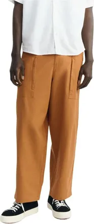 Thinking Mu Hombre, Pantalones, Naranja, Talla: 2XS