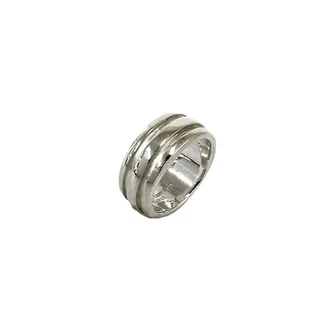 Tiffany & Co. Silver Silver 925 Band Ring (Pre-Owned)