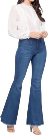 Judy Blue High Waist Super Flare Jean In Blue