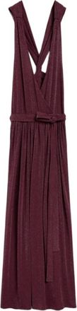 Momoni Maxi Dresses, female, Purple, Size: S Yuca Dress