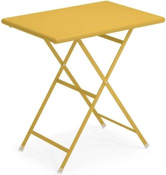 Emu Arc En Ciel Tavolo Rettangolare Pieghevole 70X50 Giallo Curry Ral 1005 (62)