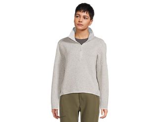 Arc'teryx Covert Zip Neck Womens Clothing Atmos Heather 1 : XL, Polyester