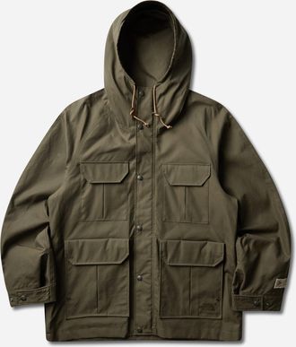 The North Face Men s TNF Red Box British Millerain 76 Mountain Parka Olive