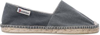 Espadrilles Flache Schuhe Grau