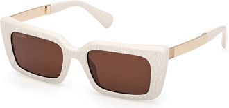 Max & Co. MO0143 25E Womens Sunglasses Size 52