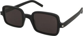 Saint Laurent SL 332 Zonnebrillen - unisex - Zonnebrillen - Zwart - 48 MM - Accessoires
