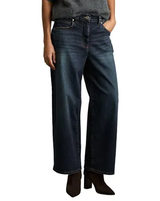 Reiss Myrtle Denim Culotte