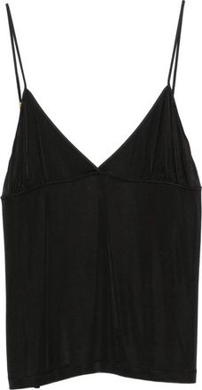 Saint Laurent V-neck Chain-link Tank Top