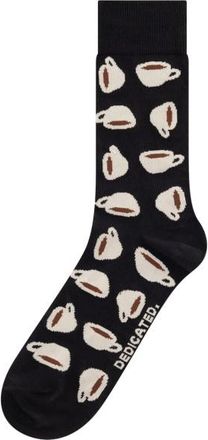 Dedicated Socks Sigtuna Coffee Cups Multifunktionssocken - Unisex | schwarz