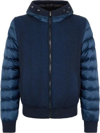 Moorer Coats - Heren - Winterjassen - Blauw - M - Jassen