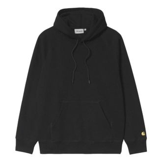 Carhartt Work in Progress Chase Fleece Hood Sweatshirt Black I033661-00F-XX