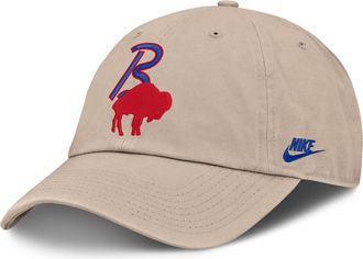 Nike Buffalo Bills Rewind Club Nike Mens NFL Adjustable Hat in Brown | NF0205Y81V-RCU