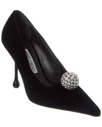 Jimmy Choo London Orb 95 Velvet Pump