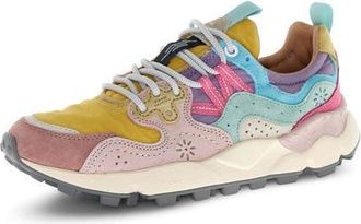 Flower Mountain Yamano 3 Sneaker in Pink/Yellow Ochre at Nordstrom, Size 7-7.5Us