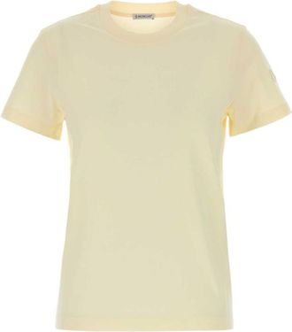 Moncler Yellow Crew Neck T-Shirt