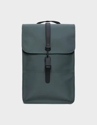 Rains Womens Rains Unisex Backpack - 153 Dark Grey - Black - Size: ONE size