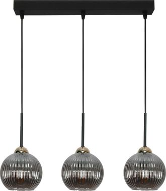 OEM L&aacute;mpara De Techo Colgante, Voladiza, Alargada, Grafito, Pantalla, Sobre La Mesa, Para La Cocina, 3xe27 Vertical, 15-024