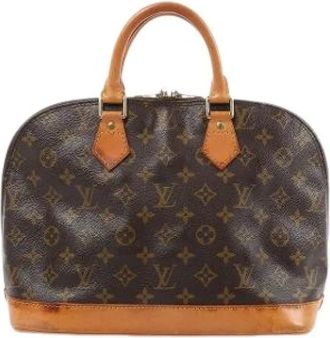 Louis Vuitton Pre-owned Handbags, female, Brown, Size: ONE SIZE Pre-owned Alma PM