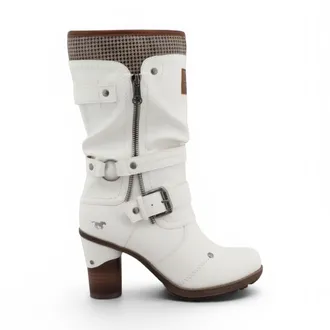 Mustang Jeans Mustang Dames lange laarzen met halve kuit - M0162001