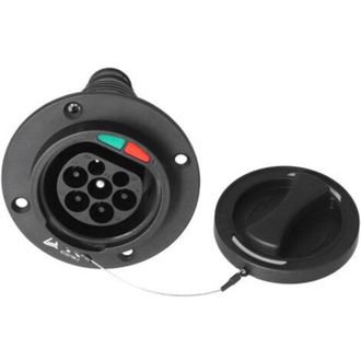 OEM Toma De Corriente Para Veh&iacute;culos El&eacute;ctricos Tipo 2, Monof&aacute;sica De 16 A, Iec 62196-2, Protecci&oacute;n Ip54, Adaptador De Cargador Trif&aacute;sico De 480 V -crezuo