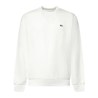 Lacoste Hoodies & sweatvesten, Heren, Wit, S, Katoen, Sweatshirt