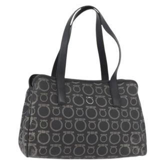 Ferragamo Pre-owned Handbags, female, Black, Size: ONE SIZE Pre-owned Hand Bag