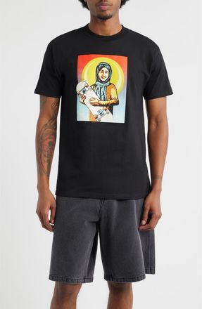 Obey Skateistan Graphic T-Shirt in Black at Nordstrom, Size Xx-Large