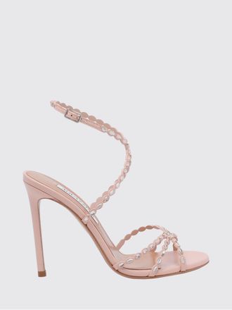 Aquazzura Sandalo Tequila Aquazzura in nappa con strass