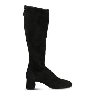 Aquazzura Schoenen, Dames, Zwart, 41 EU, Leer, Saint Honore Boot 50