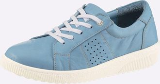Casual Looks Sneaker CASUAL LOOKS, Damen, Gr. 36, hellblau, Glattleder, Schuhe Sneaker