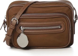 Stella McCartney Cross Body Bags - Dames - Schoudertassen - Bruin - ONE Size - Nylon - Tassen