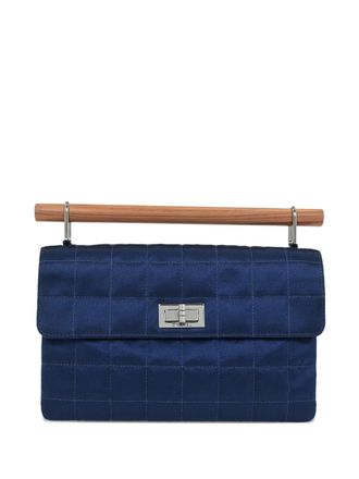 Chanel 2002 gewatteerde clutch - Blauw