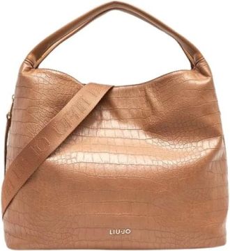 Liu Jo Kaliska Tote Bag - Dames - Schoudertassen - Bruin - ONE Size - Polyester - Tassen