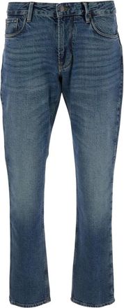 Emporio Armani Heren, Jeans, Blauw, Maat: W36 Denim
