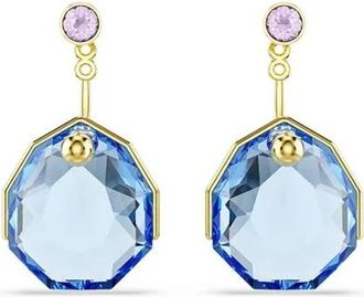 Swarovski Gema Oorbellen Jassen - Dames - Oorbellen - Blauw - ONE Size - Accessoires