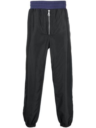 Moschino Trainingsbroek met colourblocking - Blauw
