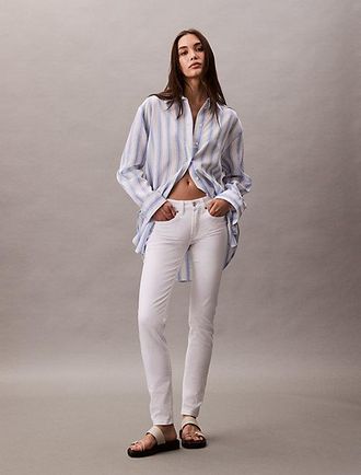 Calvin Klein Mid Rise Skinny Jeans