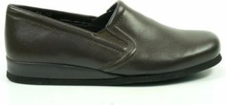 Rohde Schoenen, Heren, Bruin, 42 EU, Comfortabele Slipper voor Heren in effen kleuren