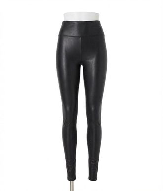 Spanx Faux Leather Leggings In Black