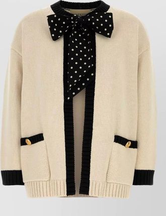 Valentino Garavani cotton blend cardigan