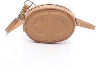 Herm&egrave;s Brown Swift Leather Fanny Pack (Pre-Owned)