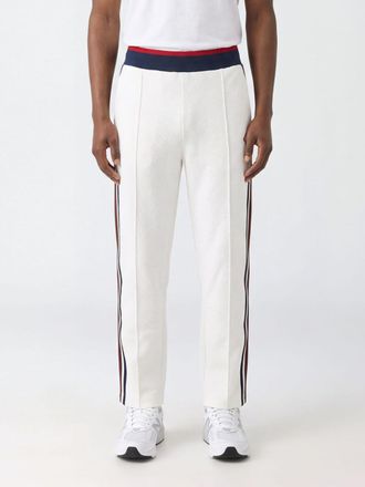 Casablanca Pantaloni jogging in jersey con monogramma jacquard e bande laterali