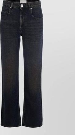 Isabel Marant lyocell straight-leg trousers